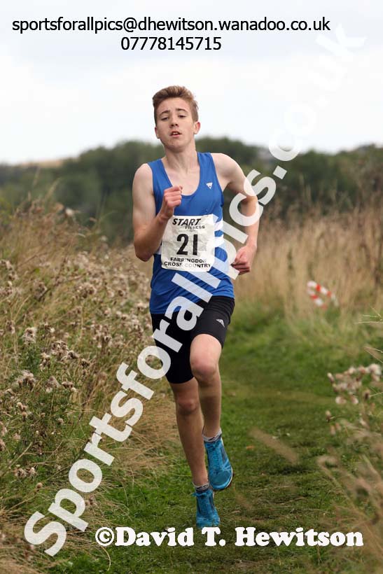 Under-17s Sunderland Harriers Open Cross Country. Photo: David T. Hewitson/Sports for All Pics